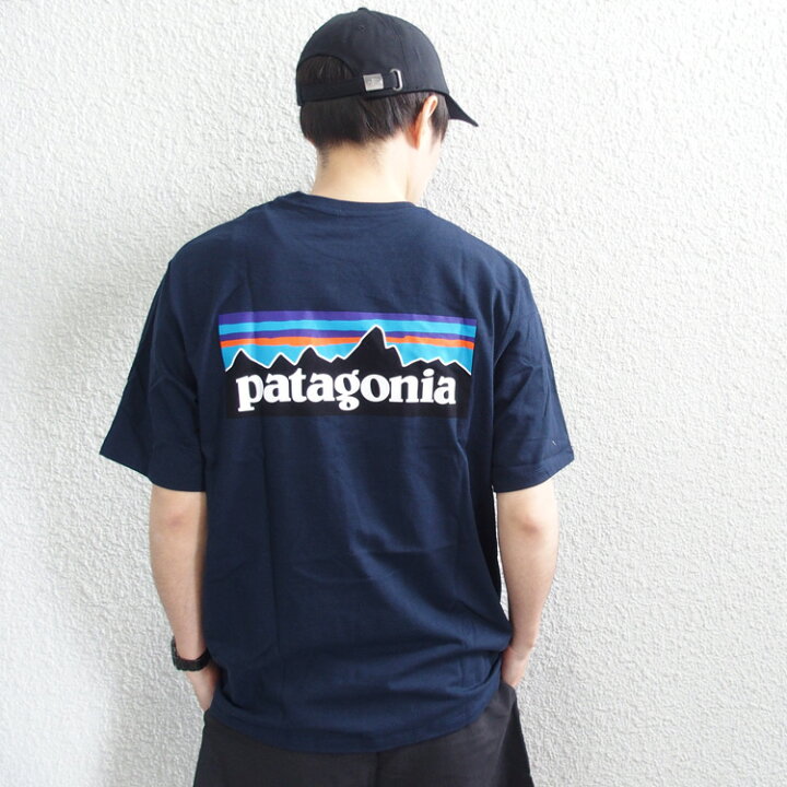 楽天市場 Patagonia パタゴニア Tシャツ 半袖 P 6 ロゴ レスポンシビリティー Tシャツ Euライン メンズ レディース Patagonia Tシャツ ロゴ アウトドア 大きいサイズ あす楽対応 メール便対応 Hip Hop Dope