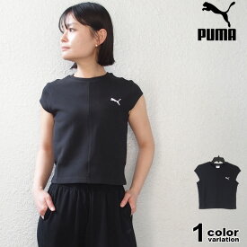 【プーマ Tシャツ レディース】 半袖 Tシャツ PUMA レディース LP WDRB リブ 半袖 ベイビー Tシャツ TEE シャツ スポーツウェア トレーニングシャツ ランニング ジョギング ジム フィットネス #631902【メール便対応】