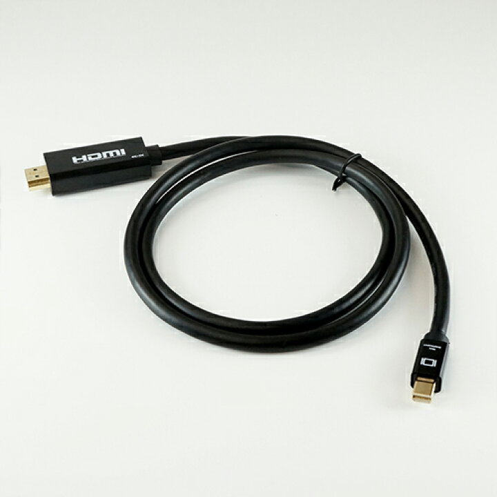 特価ブランド MiniDisplayPort→HDMI 変換アダプタ 10cm MiniDisplayPort to HDMI  MDPHDF01-178BK ホーリック