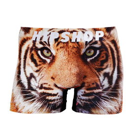 【3980円以上送料無料】アニマル パンツ HIPSHOP ヒップショップ TIGER タイガー　アンダーパンツ メンズ ボクサーパンツ かっこいい ギフト シームレスパンツ