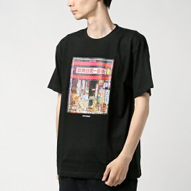 【SALE】 HIPSHOP ヒップショップ FIRST AVENUE KABUKICHO 歌舞伎町一番街　Tシャツ　半袖　ブラック