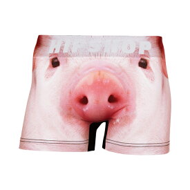 【3980円以上送料無料】アニマル パンツ HIPSHOP ヒップショップ PIG ブタ　アンダーパンツ　メンズ 前閉じ ボクサーパンツ かっこいい ギフト シームレスパンツ