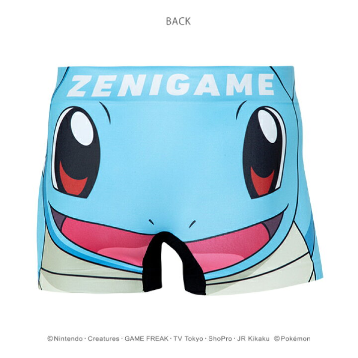 楽天市場 Hipshop Zenigame ゼニガメ Pokemon ポケモン アンダーパンツ メンズ M L Ll ポケットモンスター Hd4241a134 1bd ボクサーパンツ かっこいい かわいい おもしろい 人気 父 息子 プレゼント Hipshop