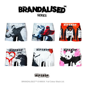 HIPSHOP(ヒップショップ)BANKSY(バンクシー) 6点セット アンダーパンツ メンズ ポリエステルタイプ アンダーパ /ボクサーパンツ 前閉じ M/L /LL HD4241A123