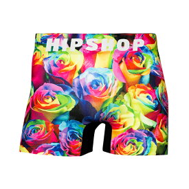 【3980円以上送料無料】フラワー パンツ HIPSHOP ヒップショップ RAINBOW ROSE レインボーローズ アンダーパンツ　メンズボクサーパンツ かっこいい ギフト シームレスパンツ