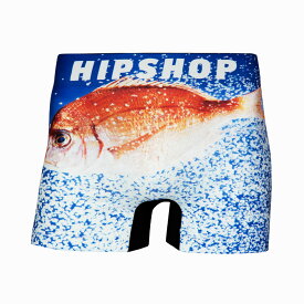 【3980円以上送料無料】ラッキー パンツ HIPSHOP ヒップショップ RED SEA BREAM 鯛　アンダーパンツ　メンズ ボクサーパンツ かっこいい ギフト シームレスパンツ
