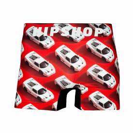 【3980円以上送料無料】POP パンツ HIPSHOP ヒップショップ CAR 車　アンダーパンツ　メンズ ボクサーパンツ かっこいい ギフト シームレスパンツ
