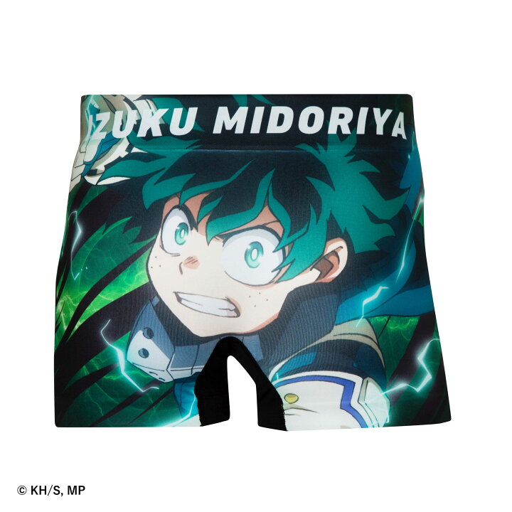 楽天市場 僕のヒーローアカデミアコラボ 僕のヒーローアカデミア パンツ Hipshop ヒップショップ 僕のヒーローアカデミア 緑谷出久 アンダーパンツ メンズ ボクサーパンツ かっこいい ギフト シームレスパンツ Hipshop