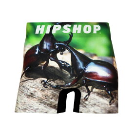 【3980円以上送料無料】昆虫 パンツ HIPSHOP ヒップショップ BEETLE カブトムシ　アンダーパンツ　メンズ ボクサーパンツ かっこいい ギフト シームレスパンツ