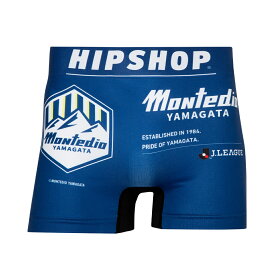 【Jリーグコラボ】 Jリーグ パンツ HIPSHOP ヒップショップ MONTEDIO YAMAGATA モンテディオ山形 アンダーパンツ メンズ ボクサーパンツ かっこいい ギフト シームレスパンツ