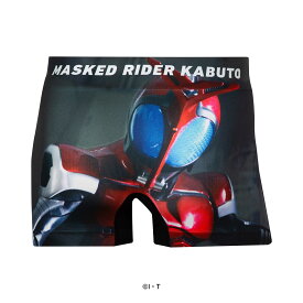 【仮面ライダーコラボ】 仮面ライダーカブト パンツ HIPSHOP ヒップショップ 仮面ライダー 平成 仮面ライダーカブト アンダーパンツ メンズ ボクサーパンツ かっこいい ギフト シームレスパンツ