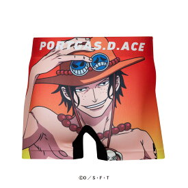 【ONE PIECE】 ポートガス・D・エース パンツ HIPSHOP ヒップショップ ワンピース アンダーパンツ メンズ/レディース/ユニセックス ボクサーパンツ かっこいい ギフト シームレスパンツ ワンピース