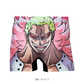 【ONE PIECE】 ドンキホーテ・ドフラミンゴ パンツ HIPSHOP ヒップショップ ワンピース アンダーパンツ メンズ/レディース/ユニセックス ボクサーパンツ かっこいい ギフト シームレスパンツ ワンピース