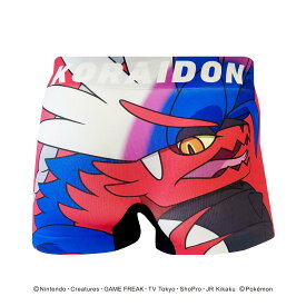 【ポケモン】 コライドン パンツ HIPSHOP ヒップショップ ポケモン POK_MON アンダーパンツ メンズ/レディース/ユニセックス ボクサーパンツ かっこいい ギフト シームレスパンツ ポケットモンスター