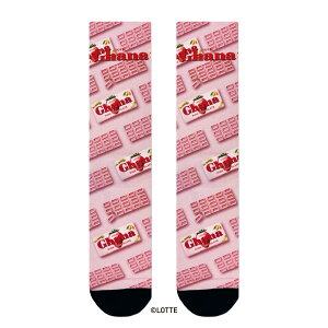 �yLOTTE�R���{�z �K�[�i�X�g���x���[ �\�b�N�X HIPSHOP �q�b�v�V���b�v ���b�e GHANA PINK CHOCOLATE �C�� �N���[�� 26-28cm