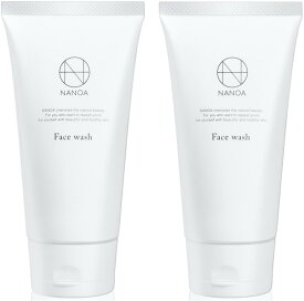 洗顔フォーム (ナノア)NANOA 医師が大注目のヒト幹細胞 SCフェイスウォッシュ セラミド エイジングケア ×2本セット
