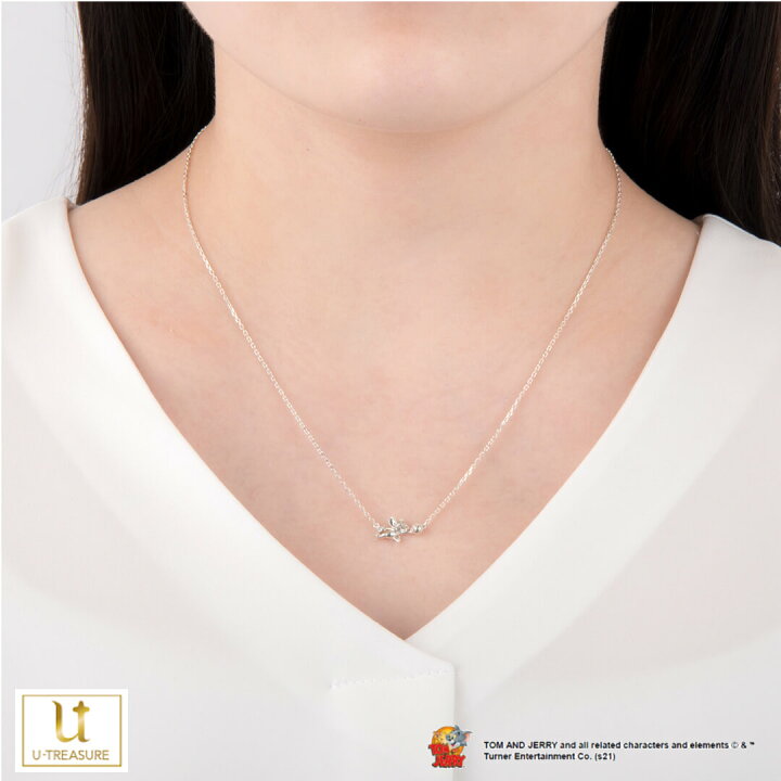 楽天市場 トムとジェリー グッズ ネックレス Sports Necklace Basketball プラチナ レディース 女性 アクセサリー 人気 ブランド おしゃれ スポーツ 可愛い 誕生日 記念日 プレゼント ギフト U Treasure ユートレジャー Giv ギヴ 楽天市場店