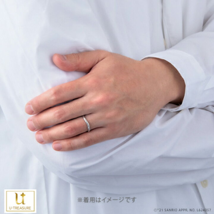 楽天市場 けろけろけろっぴ 指輪 リング メンズ 男性 K18ピンクゴールド けろけろけろっぴ 結婚指輪 マリッジリング 婚約 アニバーサリー ジュエリー 誕生日 記念日 記念品 サンリオ ギフト プレゼント U Treasure ユートレジャー Giv ギヴ 楽天市場店