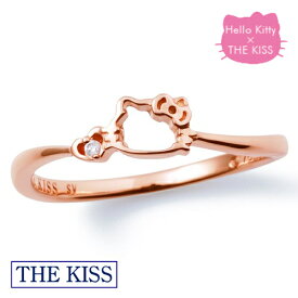 ハローキティ 指輪 リング Hello Kitty リング シルバー レディース 女性 THE KISS ザキッス ザキス コラボ リング KITTY-12DM アクセサリー ジュエリー かわいい おしゃれ 人気 ブランド サンリオ キティちゃん グッズ 彼女 娘 お祝い 誕生日 記念日 プレゼント ギフト