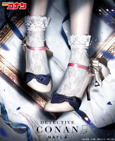 MAYLA マイラ 名探偵コナン グッズ パンプス アイコニック シューズ オブジェ パンプス 怪盗キッド レディース 女性 正規品 新品 公式 名探偵コナン キャラクターシューズ 人気 ブランド プレゼント