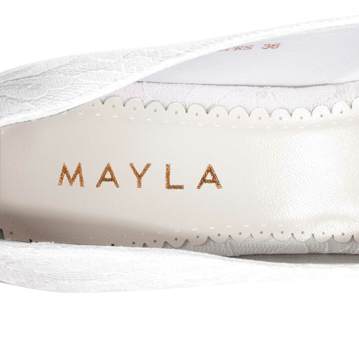 楽天市場】MAYLA マイラ ウエディングシューズ クレアレーヌ アムール 