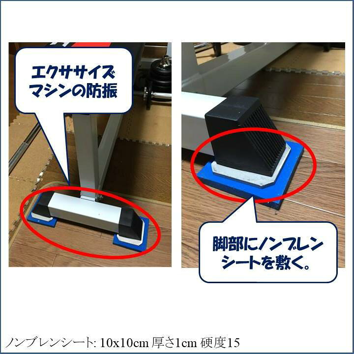 楽天市場 2x2cm 厚さ1cm 硬度確認用サンプル 硬さを実感いただくための見本品 硬度15 30 40 50 70各1枚 計5枚入り 防音マット 防振ゴム 振動 吸収 防振 防音 遮音 衝撃 騒音 雑音 防災 マット シート ゴム ジェル ノンブレンシート ノンブレンの枚方技研