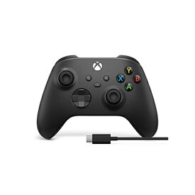 【新品】Xbox ワイヤレス コントローラー + USB-C ケーブル〈カーボンブラック〉
