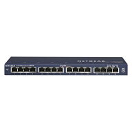 【新品】NETGEAR アンマネージ スイッチングハブ 16ポート 卓上型コンパクト ギガビット 静音ファンレス …