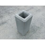 基礎ブロック　200角×高さ450　重さ26kg コンクリートブロック　フェンス基礎　柱基礎　杭基礎 　ポール…