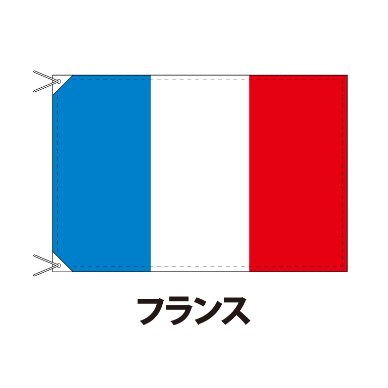楽天市場】フランス 国旗 90×120cm 上質なエクスラン地 ポピュラー