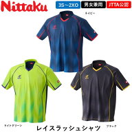 新製品 Nittaku ニッタク 卓球 ウェア レイスラッシュシャツ ゲームシャツ ユニフォーム 男女兼用 日本卓…