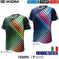XIOM エクシオン 卓球ウェア テンパ TEMPA 日本卓球協会公認 シャツ ユニフォーム 卓球ゲームシャツ