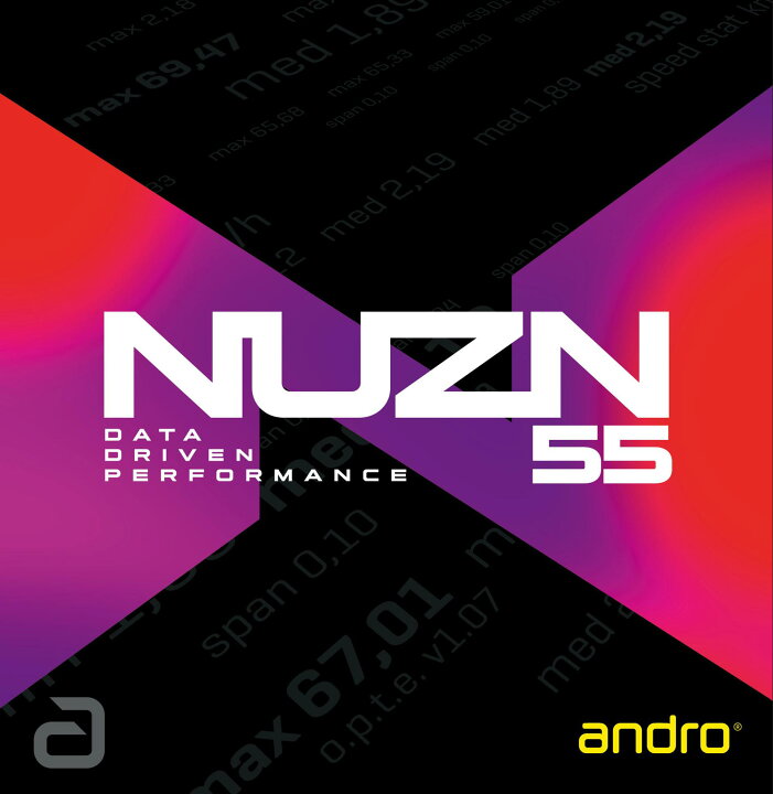 楽天市場】☆送料無料☆ 卓球 ラバー NUZN ニューゾーン andro 