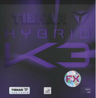 卓球 ラバー ハイブリッドK3 FX TIBHAR ティバー 裏ソフト 粘着テンション HYBRID K3 FX