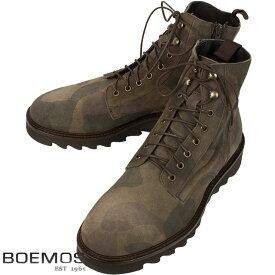 BOEMOS ボエモス メンズ ブーツ I5-4392D 4TA1202 CROSTA CAMOFLAGE A TAUPE