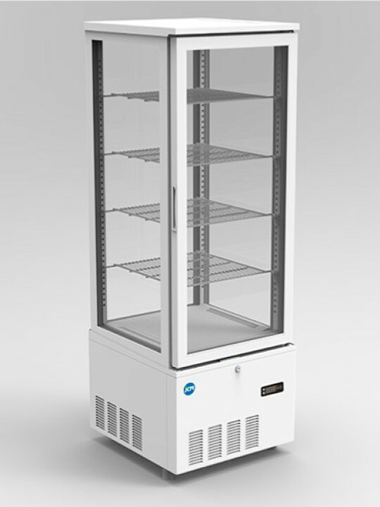 楽天市場】JCM 4面ガラス冷蔵ショーケース（片面扉） 業務用 冷蔵庫 