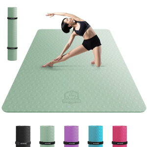 HAPBEAR ���K�}�b�g ���� ���L �g���[�j���O�}�b�g ���� 6mm �s���e�B�X�}�b�g ���ʊ���~�� �h���}�b�g TPE�f�� �y�� �t�B�b�g�l�X�}�b�g �X�|�[�c�}�b�g �G�N�T�T�C�Y ���[�o�b�O�t��