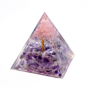 �I���S�i�C�g �s���~�b�h ������ �V�R�� �� ��5cm orgonite pyramid �u�� �p���[�X�g�[�� ��