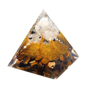 �I���S�i�C�g �s���~�b�h ������ �V�R�� �� ��5cm orgonite pyramid �u�� �p���[�X�g�[�� ��