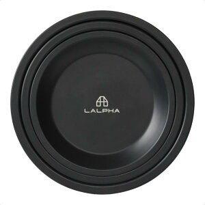 LALPHA (�����t�@) �X�^�b�L���O�e�[�u���E�G�A 3�_�Z�b�g �X�e�����X �H�� ���M BBQ �L�����v ���[�P�[�X�t�� �u���b�N TW-040BK