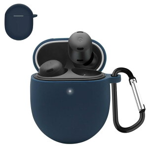 JXRICH For Google Pixel Buds Pro �P�[�X Google Pixel Buds Pro �p �J�o�[ �����h�~ �L�Y�h�~ �V���R���P�[�X �����[�d�\ �S�ʕی� �J���r�i�t��