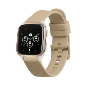 kwmobile 2x �����o���h Garmin Venu Sq 2 Music/Sq 2 / Vivoactive 6 / Vivoactive 5�Ή� �x���g - �V���R���o���h �\�t�g TPU �ϋv�� ���F/�O���[