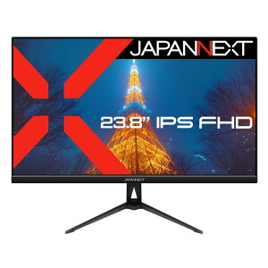 JAPANNEXT 23.8インチ IPSパネル搭載 フルHD(1920x1080)解像度 液晶モニター JN-IPS238F2 HDMI VGA 【2年】