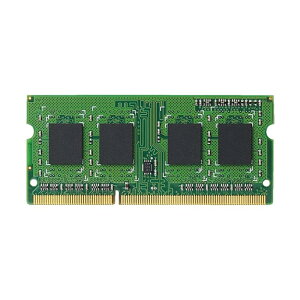 ELECOM RoHSwߏW[ DDR3-1600 PC3-12800 204pin DDR3-SDRAM S.O.DIMM EV1600-N/ROV[Y