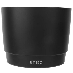 Vbestlife ET-83C �L���m�� EF 100-400mm f / 4.5-5.6L�����Y�p �u���b�N �v���X�`�b�N�}�E���g�����Y�t�[�h ��� �ϋv�� �ϖ��Ր�