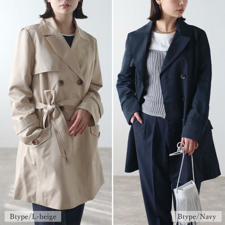 楽天市場】[RIRIYĀNOリリヤーノ] トレンチコート レディース 