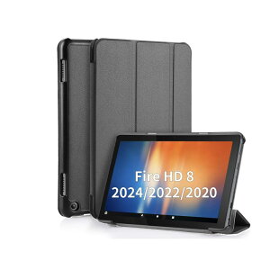 Fire HD 8 �Ή� �P�[�X (2024/2020/2022�N���� ��12/10����p) �^�u���b�g�P�[�X Fire HD 8/8 Plus �Ή� �J�o�[ 8�C���` �X�^���h�@�\�t�� �I�[�g�X���[�v�@�\ �S�ʕی�P�[�X �y�� ���^ �ϏՌ� �C�菝�h�~