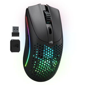 Glorious �O�����A�X ���f��o V2 �Q�[�~���O�}�E�X �L�� �u���b�N �y�� (59g)