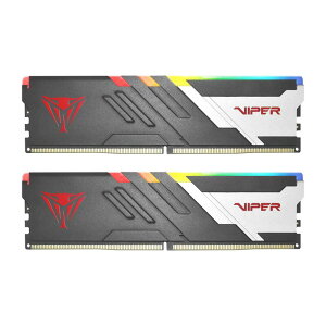 Patriot Viper Venom RGB DDR5 32GB (2 x 16GB) 5600MHz UDIMM Desktop Gaming Memory Kit - PVVR532G560C36K