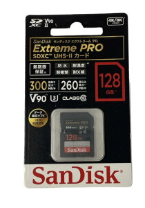 SDSDXDK-128G-JNJIP エクストリーム プロ SDXC UHS-IIカード 128GB